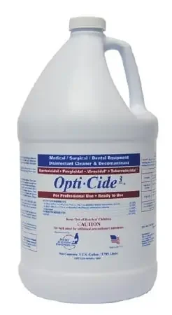Opti-Cide3 RI – Surface Disinfectant Cleaner Broad Spectrum Manual Pour Liquid 1 gal. Jug Alcohol Scent NonSterile – OPTI128RI