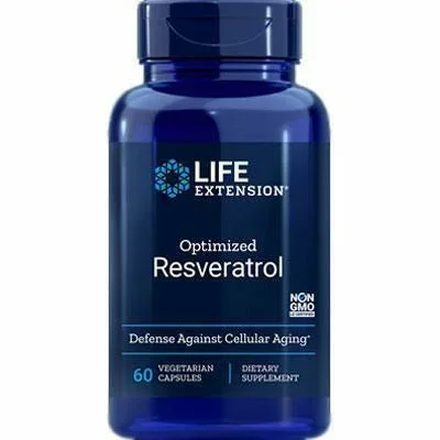 Optimized Resveratrol 60 vegcaps by Life Extension