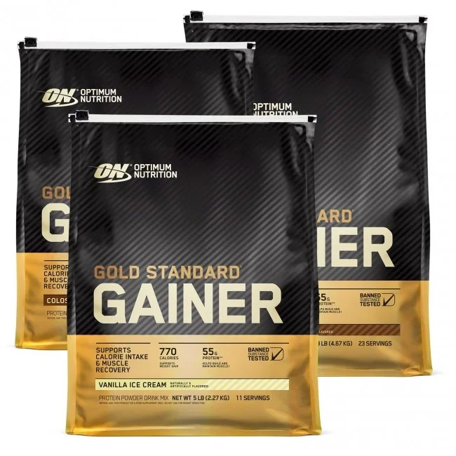 Optimum Nutrition Gold Standard Gainer Cinnamon Bun 5 Lbs