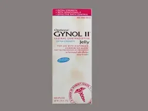 Options Gynol II – Pre-Filled Vaginal Contraceptive Lubricated 3% Strength 2.85 oz. – 34362030213