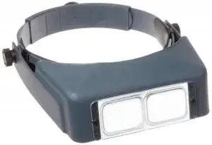 OptiVISOR – Headband Magnifier Set with Case – DA-S1
