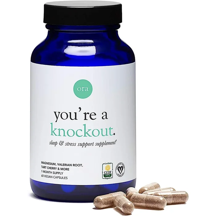 Ora Organic, You’re a Knockout: Sleep & Stress Support, 60 Capsules