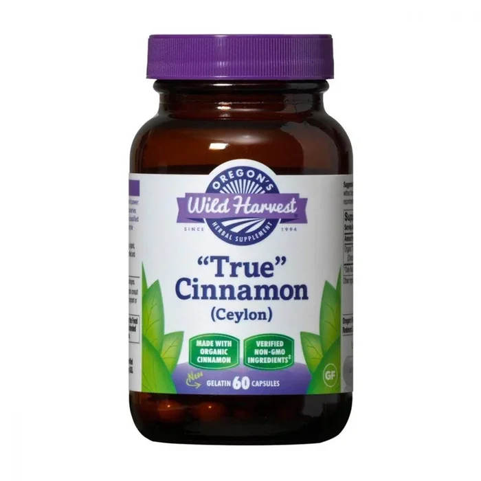 Oregon’s Wild Harvest “True” Cinnamon (Ceylon) 60 capsules