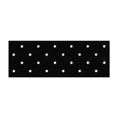 Orfit Eco NS – Splinting Material 3.5% Mini Perforated 1/8 X 18 X 24 Inch Antibacterial Thermoplastic with Non-Stick Coating Black – 24-5873-4