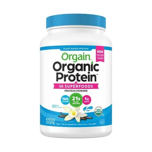 Orgain, Organic Protein & Superfoods, Vanilla Bean 2.02 lbs