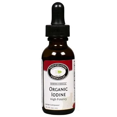 Organic Iodine (Potassium Iodide) 1oz by Professional Formulas-PCHF
