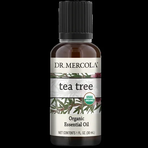 Organic Tea Tree Essential Oil 1 fl oz Dr. Mercola DM6575