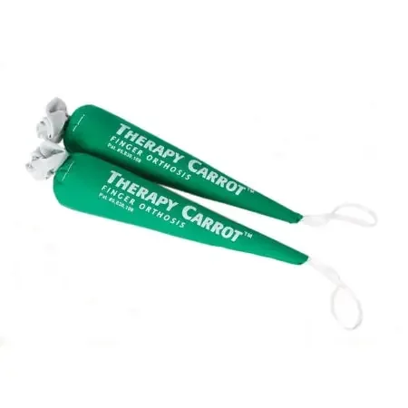 Original Carrot – Hand Contracture Orthosis Carrot Shape Cotton / Wool Fleece Left or Right Hand Green Large – 55469702
