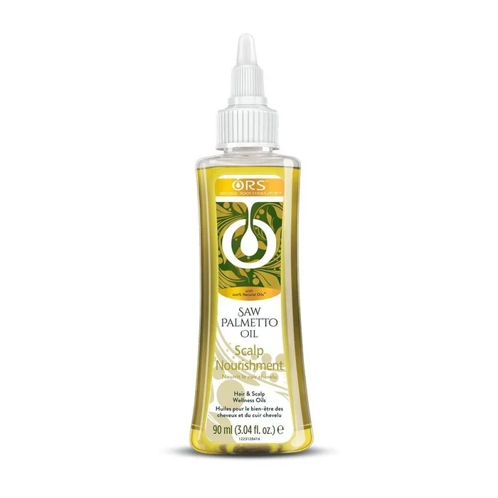Ors Saw Palmetto Oil Scalp Nourishment Hair & Scalp Wellness Oil 3.04 Oz