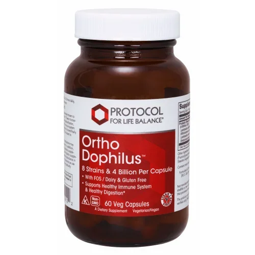 Ortho Dophilus 60 vcaps by Protocol For Life Balance