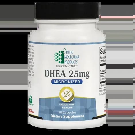 Ortho Molecular DHEA 25mg Micronized 90 Capsules