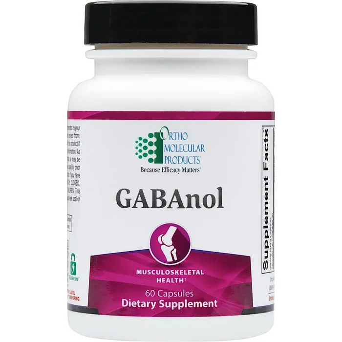 Ortho Molecular, GABANOL, 60 Capsules