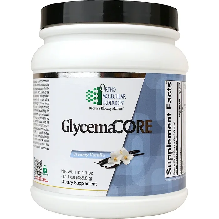 Ortho Molecular, GLYCEMACORE VANILLA, 14 Servings