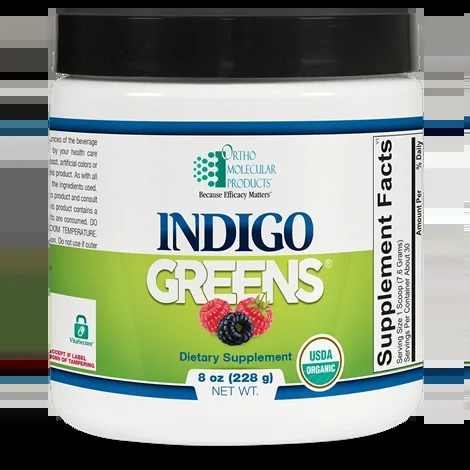 Ortho Molecular Indigo Greens Powder 30 Servings