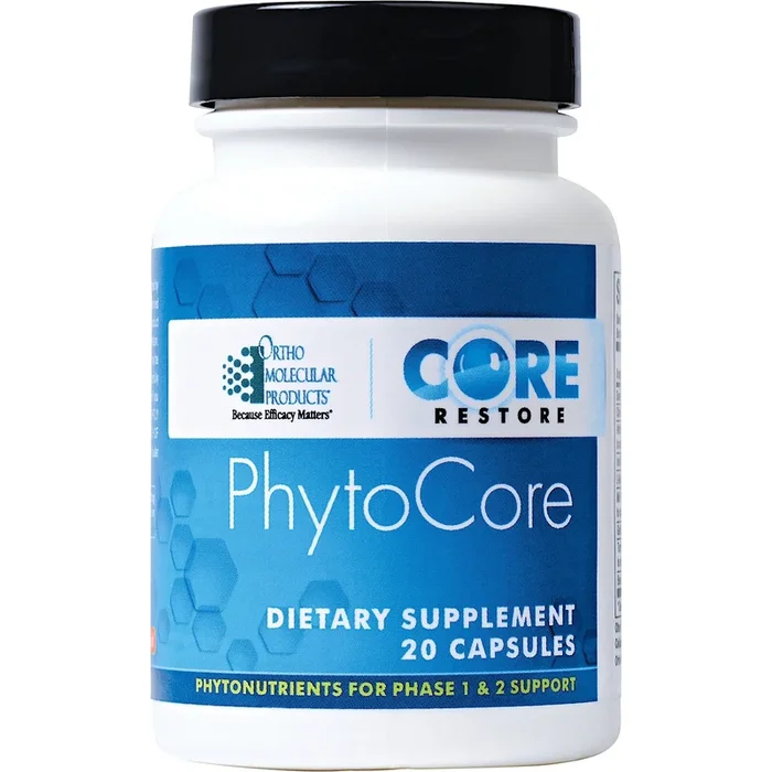 Ortho Molecular, PHYTOCORE, 20 Capsules