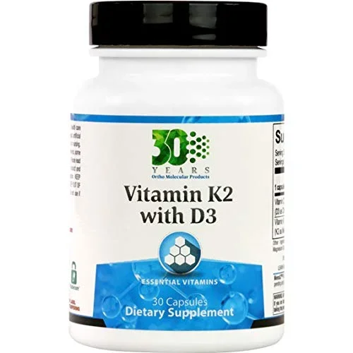 Ortho Molecular Products Products – Vitamin K2 with D3-30 Capsules