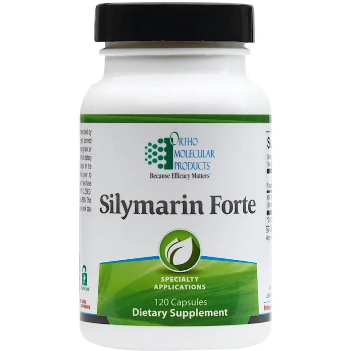 Ortho Molecular, Silymarin Forte, 120 Capsules