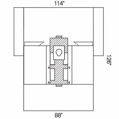 Orthoarts – Orthopedic Drape Hip Drape 114 W X 88 W X 126 L Inch Sterile – 89345