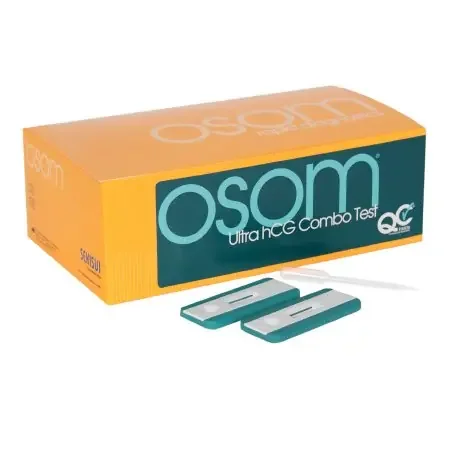 OSOM Ultra hCG Combo – Rapid Test Kit Fertility Test hCG Pregnancy Test Serum / Urine Sample 25 Tests – 1004