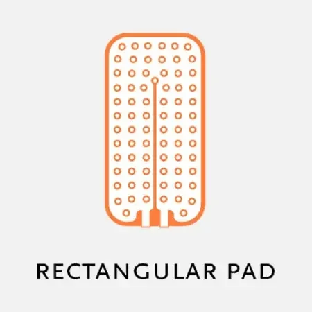 Ossur Cold Rush – Cold Therapy Pad General Purpose One Size Fits Most 5 X 10 Inch Fabric / Vinyl Reusable – B-232002402