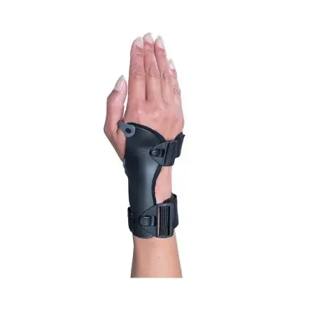Ossur Exoform Carpal Tunnel – Wrist Splint Low Profile Plastic / Nylon Left Hand Black / Blue / Gray Large – 517087