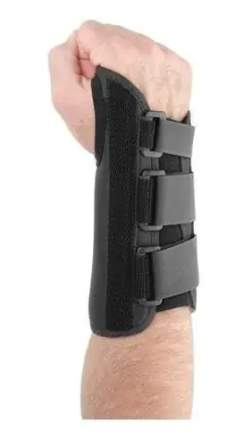 Ossur Formfit – Wrist / Forearm Brace Aluminum / Cotton / Polyester Right Hand Black Small – 617073