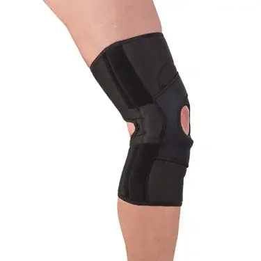 Ossur FormFit Hinged Lateral J – Knee Brace Large Pull-On 21 to 23-1/2 Inch Thigh Circumference / 15 to 17 Inch Knee Circumference / 16 to 18 Inch Calf Circumference Left Knee – 709167