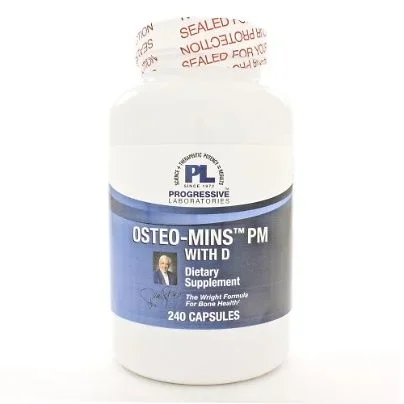 Osteo-Mins PM with D 240c by Progressive Labs