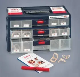 Oval-8 – Finger Splint Kit Adult Sizes 2 to 15 Pull-On Finger – 51881