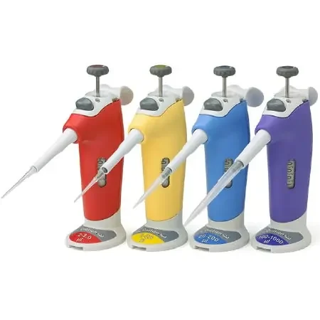Ovation M Core Group – Mechanical Adjustable Volume Pipette Kit 0.2 to 2 μL / 2 to 20 μL / 20 to 200 μL / 100 to 1,000 μL – 1070-0999