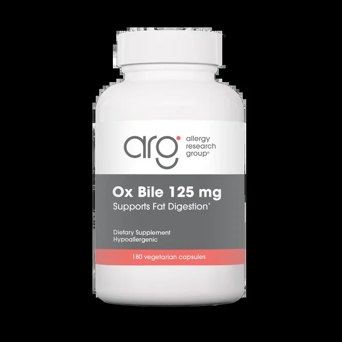 Ox Bile 125 mg 180 vcaps