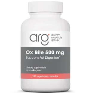 Ox Bile 500mg (100 veggie caps) *