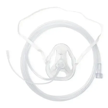 OxyMask ETCO2 – Oxygen Mask with ETCO2 Monitoring Elongated Style Pediatric Without Strap – OK21258ML