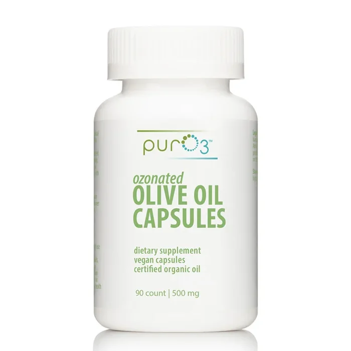 Ozonated Ozone Olive Oil Capsules (90 capsules) by PurO3