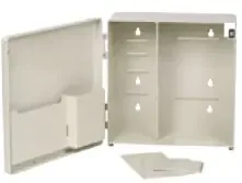 P2 Cabinet – PPE Dispenser Wall Mount 5.5 X 12.75 X 13.5 Inch ABS Plastic – 8560