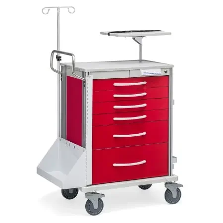 Pace Series – Code/Crash Aluminum Case Red – SP30R6 W/SPCVP