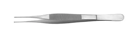 Padgett – Dissecting Forceps Adson 7 Inch Length Surgical Grade Stainless Steel NonSterile NonLocking Lightweight Thumb Handle Straight Smooth Tips with Fine 1 X 2 Teeth – PM-0280