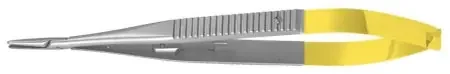 Padgett – Needle Holder 5-1/2 Inch Length Straight Serrated Tips Flat Serrated Handle – PM-2440