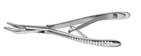 Padgett – Rongeur Friedman Delicate Curved Tips Double Spring Plier Type Handle 3 mm Bite X 5-1/4 Inch Length – PM-4775