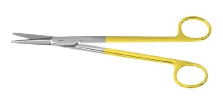 Padgett SuperCut – Facelift Scissors Gorney 7-1/4 Inch Length OR Grade German Stainless Steel / Tungsten Carbide NonSterile Finger Ring Handle Straight Blade Blunt Tip / Blunt Tip – PM-6830TC