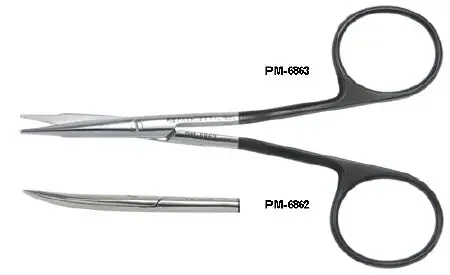 Padgett SuperCut – Scissors Jabaley 4-1/2 Inch Length OR Grade German Stainless Steel NonSterile Finger Ring Handle Straight Blade Semi Sharp – PM-6863