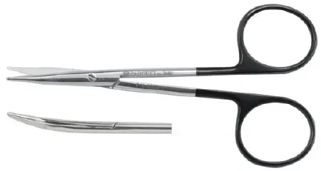 Padgett SuperCut – Tenotomy Scissors Stevens 4-1/2 Inch Length OR Grade German Stainless Steel NonSterile Finger Ring Handle Curved Blade Semi Sharp – PM-6860