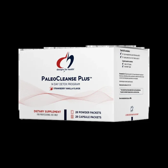 PaleoCleanse Plus 14-Day Detox Program, Strawberry Vanilla 1 kit