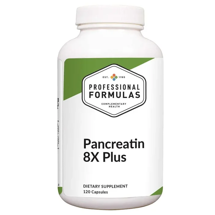 Pancreatin 8X Plus – 120 Capsules *