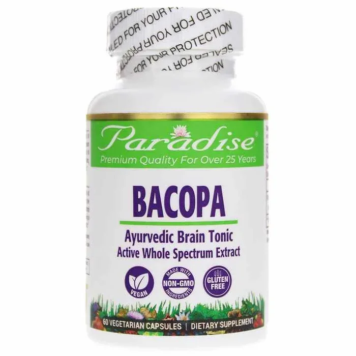 Paradise Herbs Bacopa Organic 250 Mg