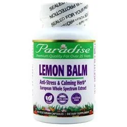 Paradise Herbs Lemon Balm 60 vcaps