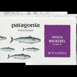 Patagonia Provisions Smoked Mackerel in Olive Oil-4.2 oz