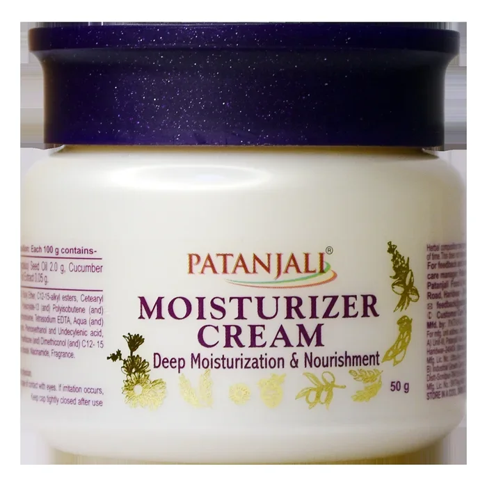 Patanjali Moisturizer Cream – 50 GM