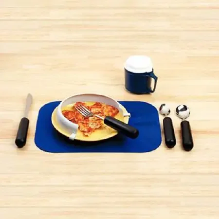 Patterson Medical Supply – Dining Kit Weighted Black – 557144