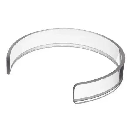 Patterson Medical Supply – Plate Guard Large, Clear, Plastic Food Guard – 111525
